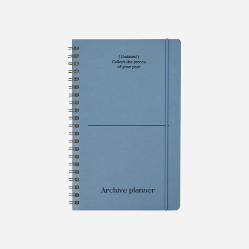 Planuotė. Archive Undated Weekly Planner