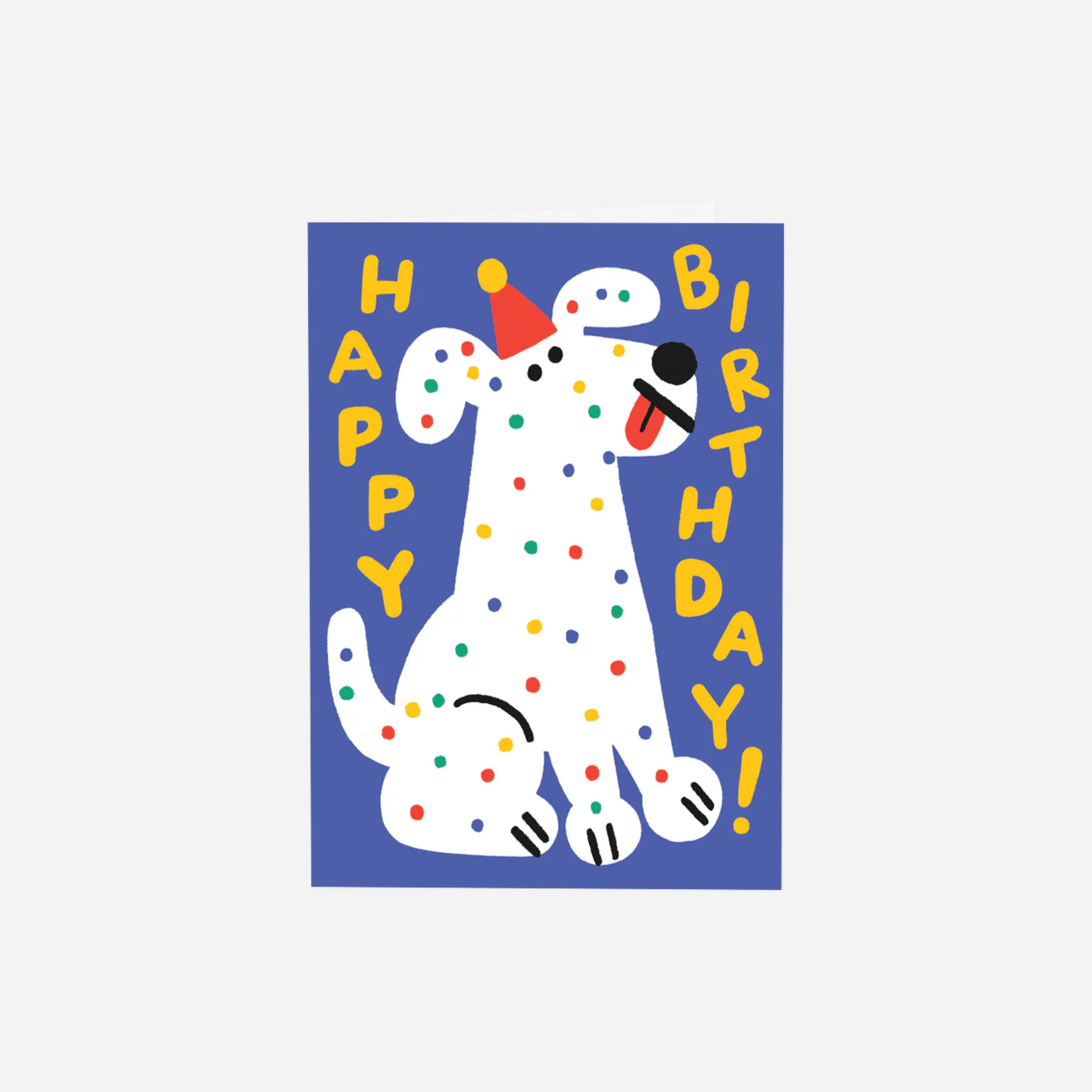 Atvirukas. Happy Birthday Spotty Dog