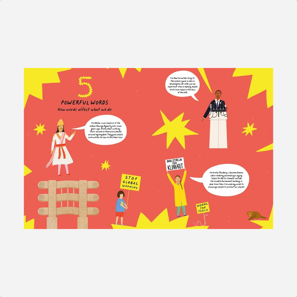 Knyga. A History of Words for Children