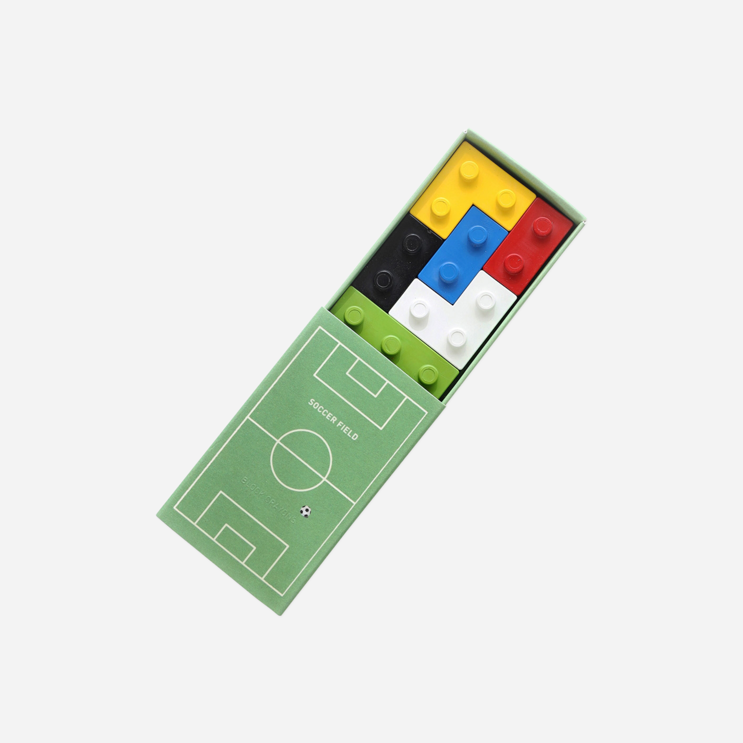 Vaškinės kreidelės. Crayon Block [Soccer]