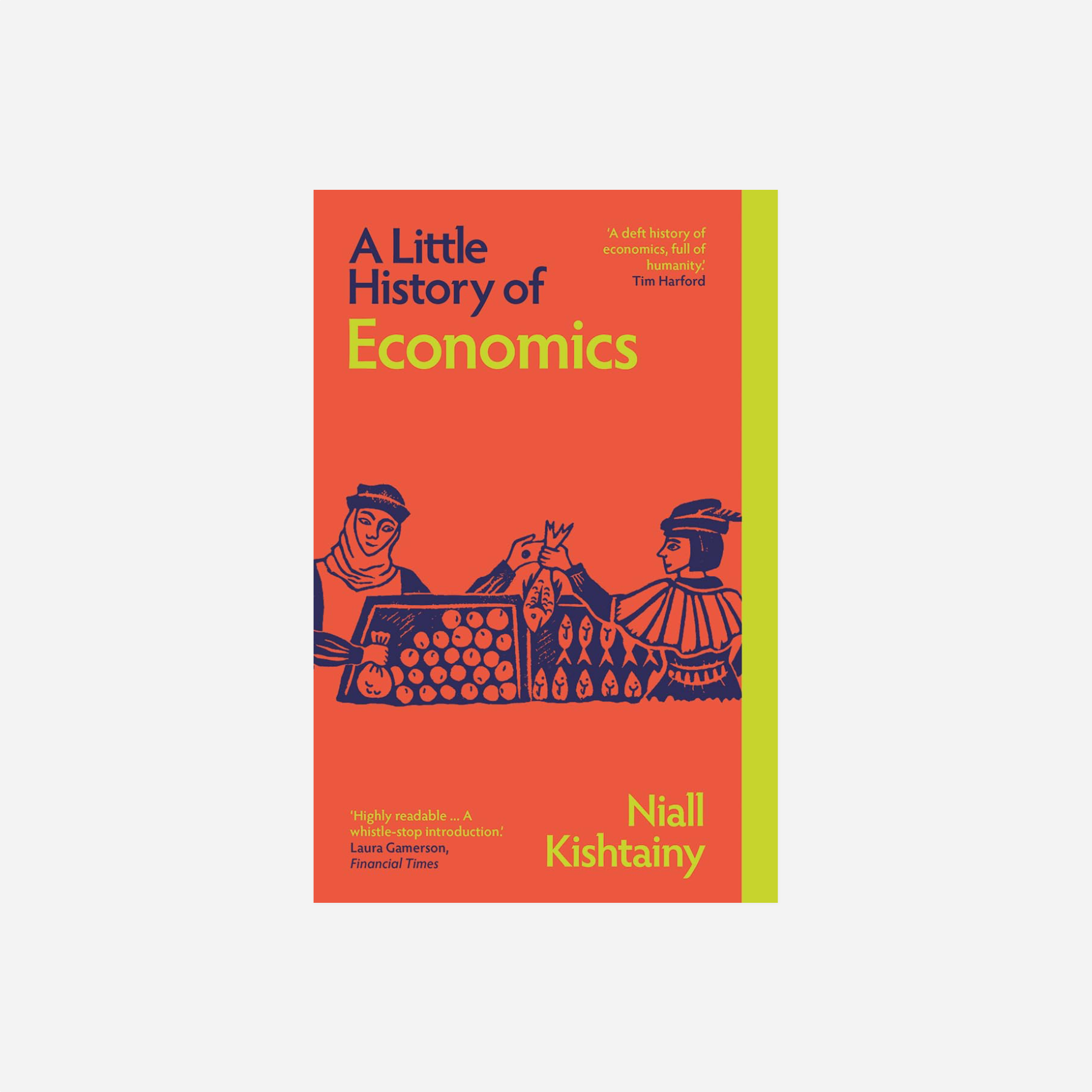 Knyga. A Little History of Economics