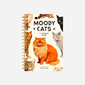 Knyga. Moody Cats Sticker Book