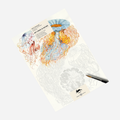 Spalvinimo akvarele knyga. Art Forms in Nature Artists' Colouring Book