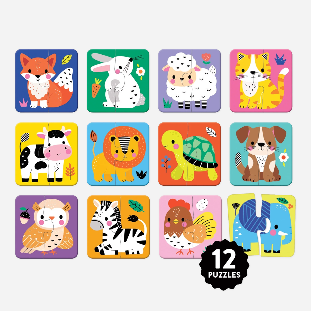 Dėlionė. My First Animals 2pc Match-up Puzzle