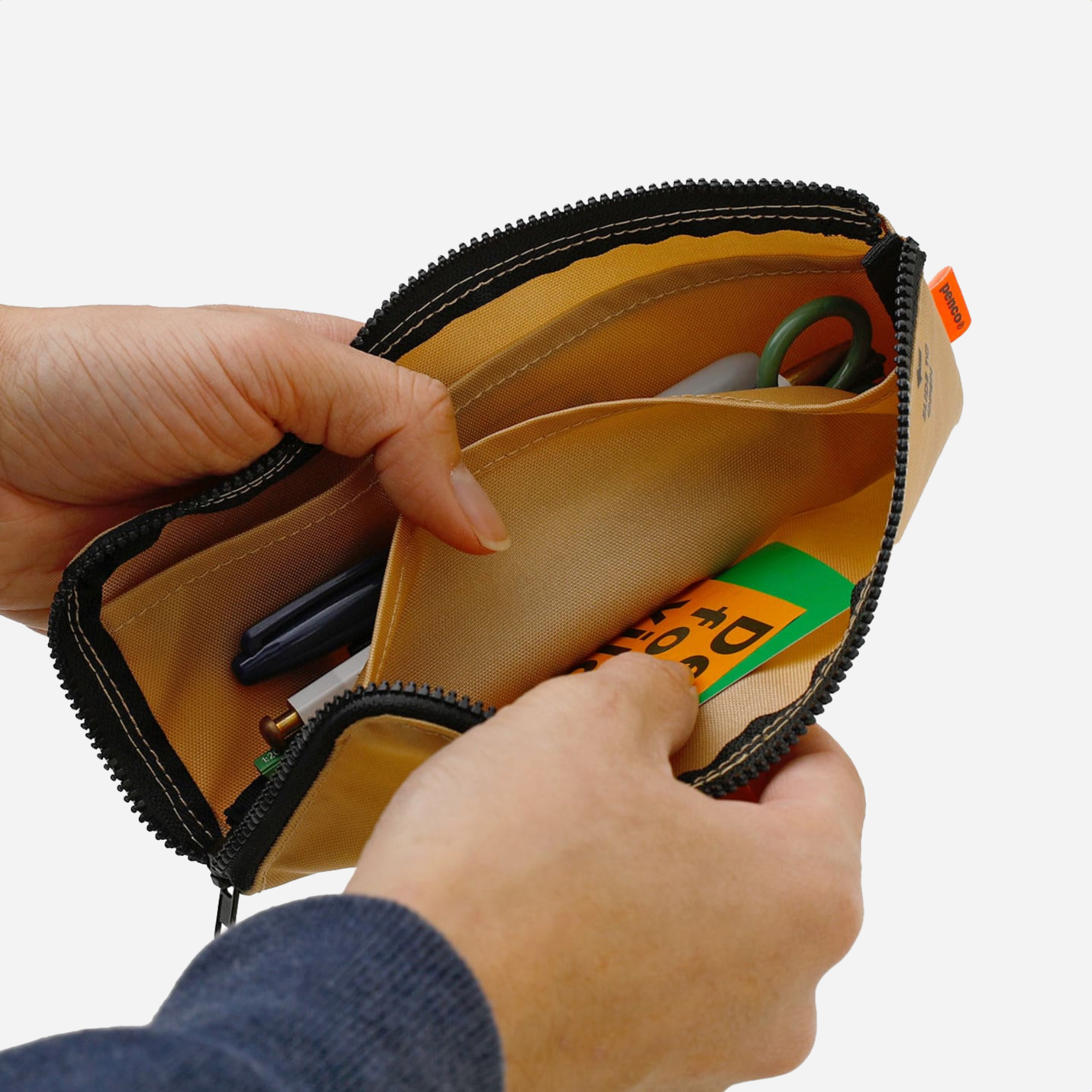 Dėklas. Flat Pen Case [Dark Green]