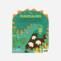 Knyga. Coloring Book with Stickers [Dinosaurs]