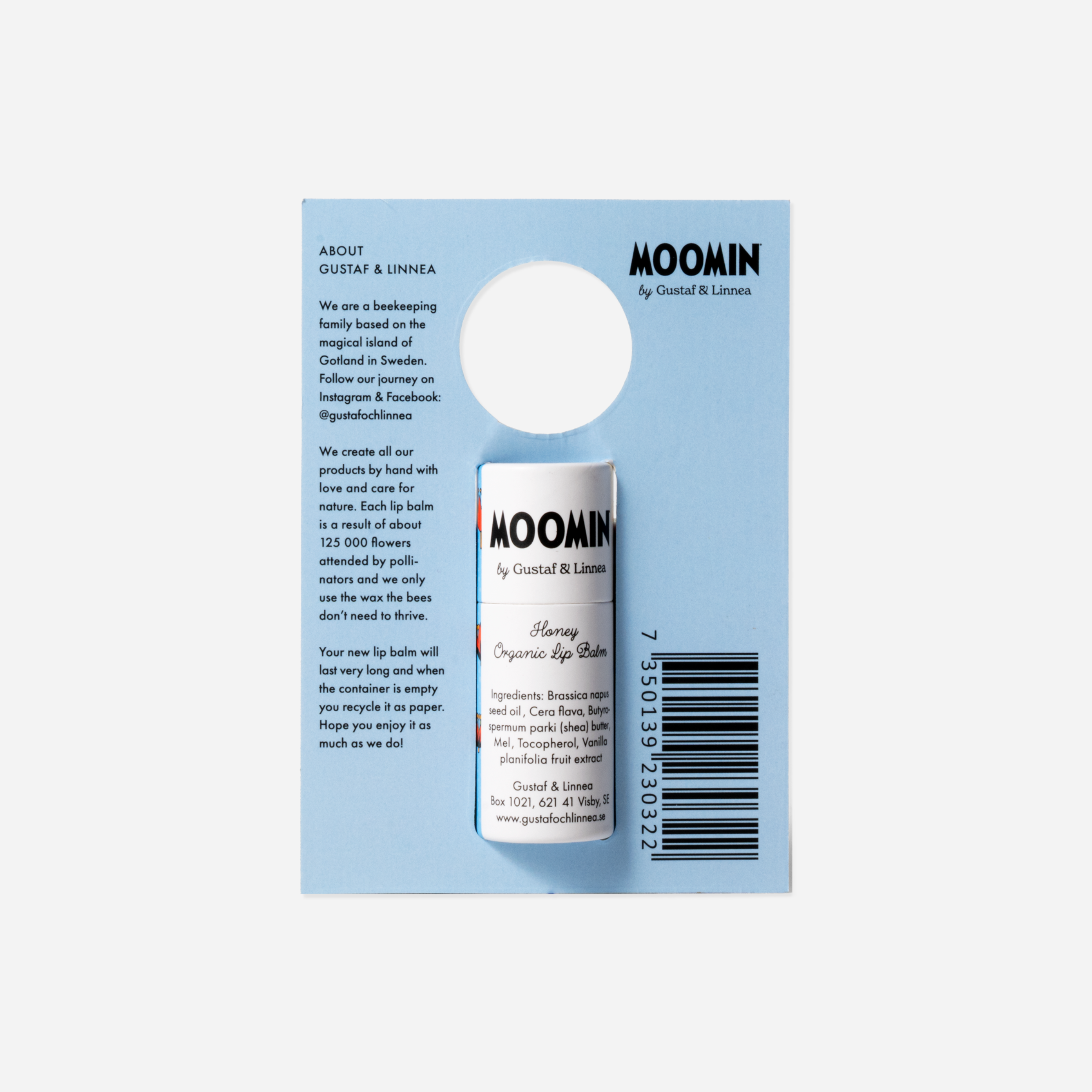 Lūpų balzamas. Moomin Lip Balm [Honey]