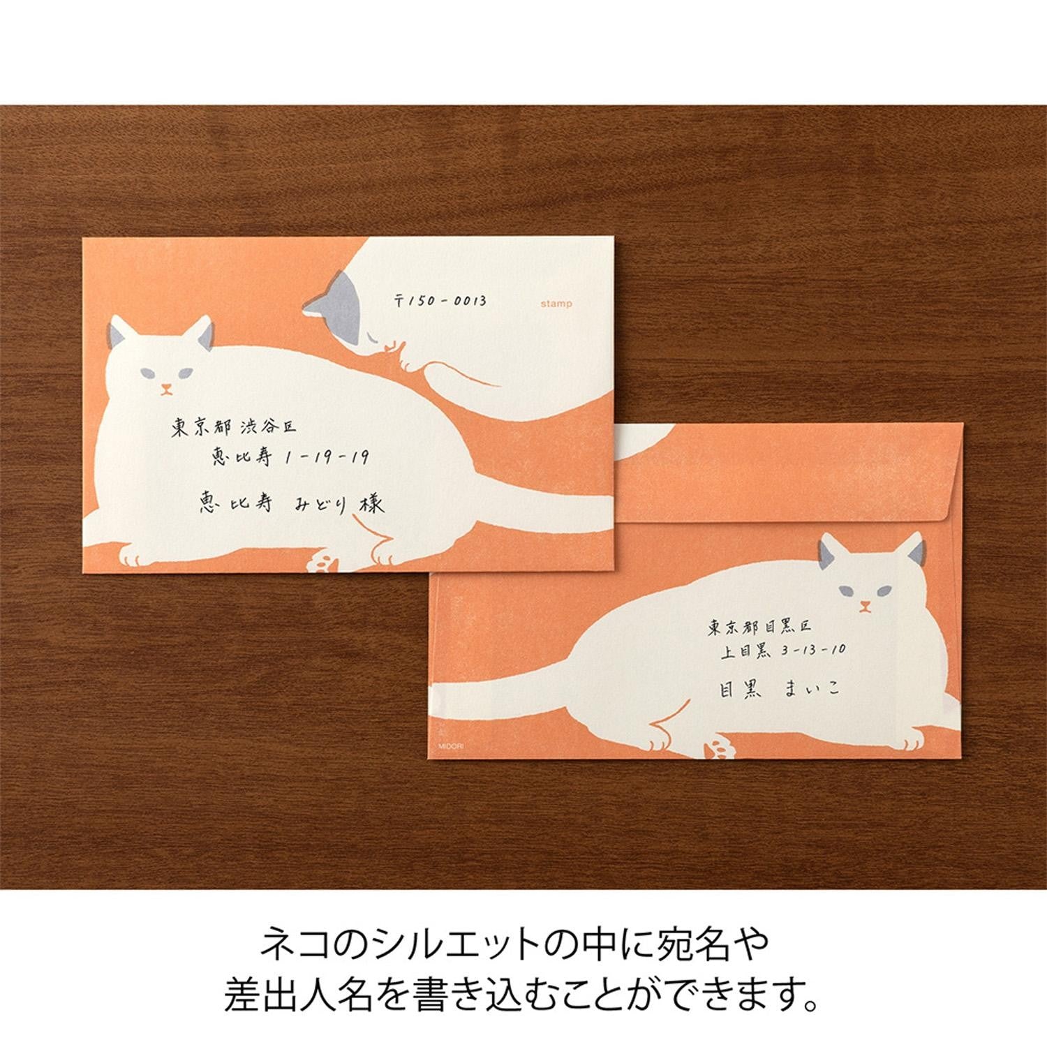 Vokų rinkinys. Kimagure Easy&Cozy Envelope [Cat]