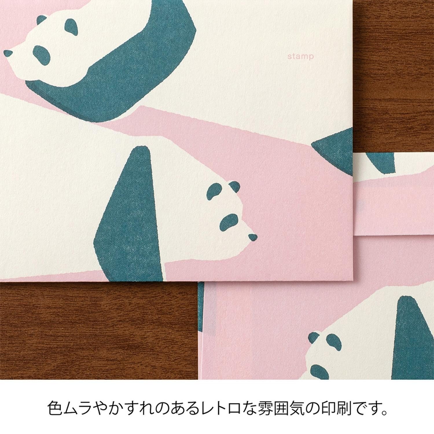 Laiškų popierius. Kimagure Easy&Cozy Letter Pad [Panda]