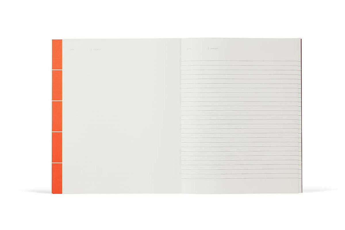 Užrašinė. UMA Notebook Large [Orange Check]