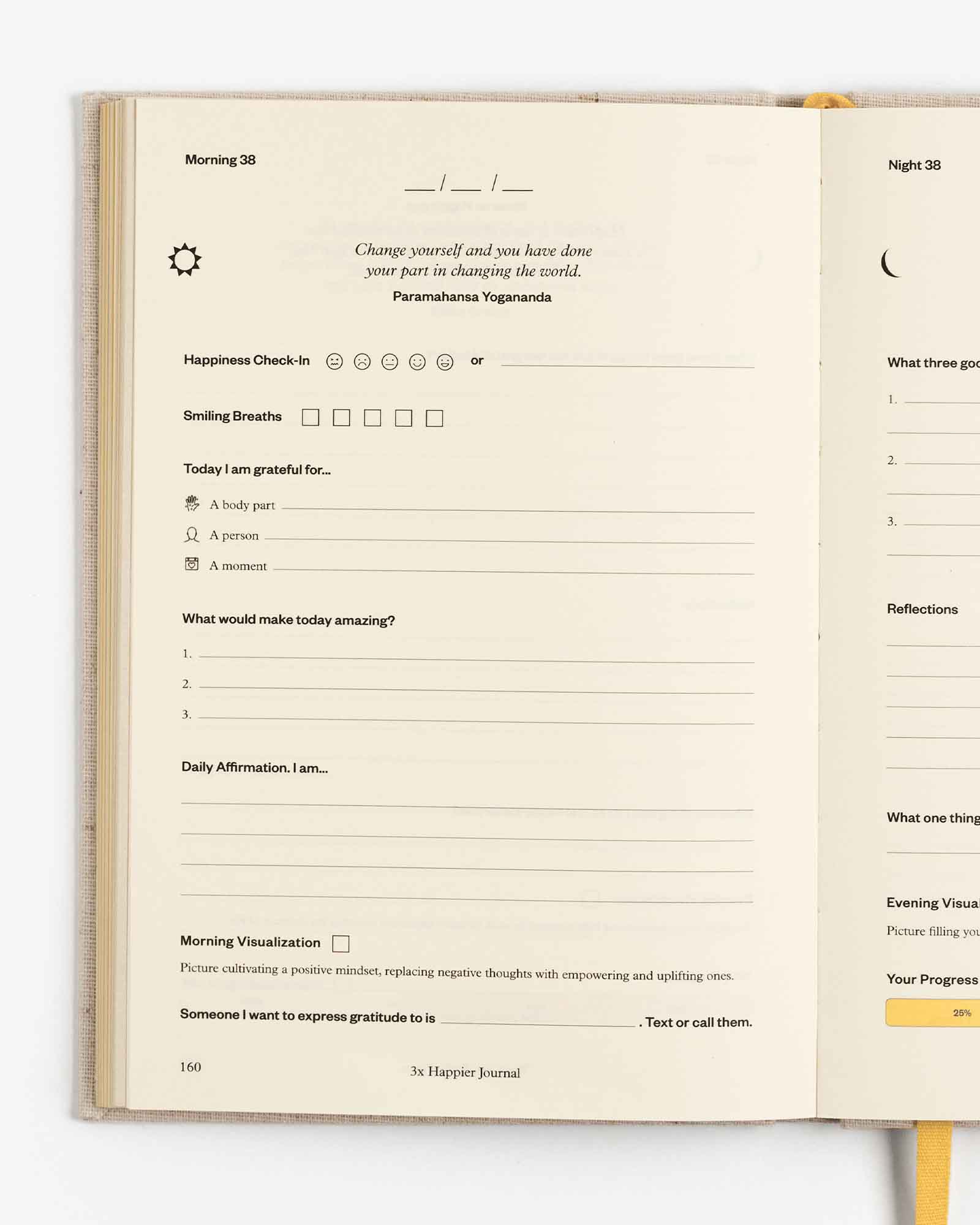 Užduočių knyga. 3x Happier Journal