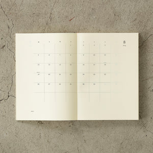 Kalendorinė planuotė. Midori MD Mėnesinė [A5] 2024