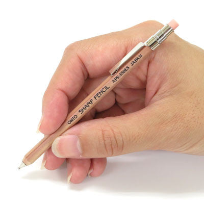 Mechaninis pieštukas. Wooden Mechanical Pencil w/Clip Mini [0.5mm]