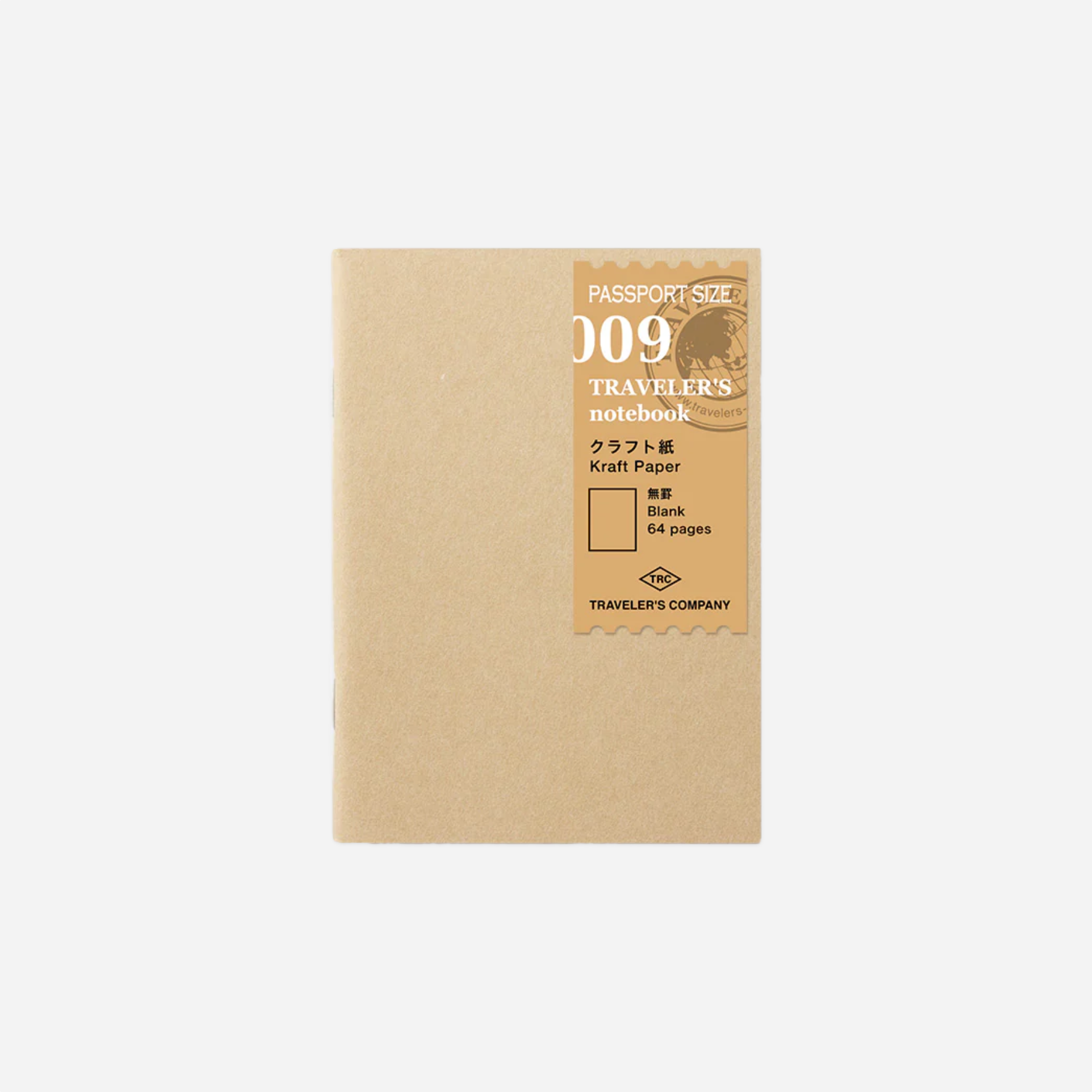 Užrašinės papildymas. TN Passport 009 Refill Kraft Paper