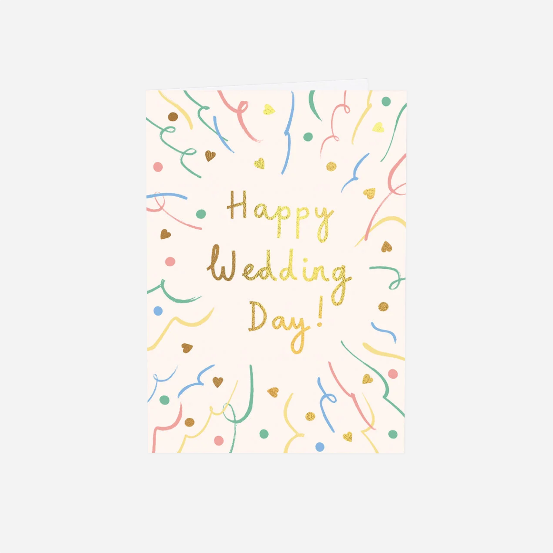 Atvirukas. Happy Wedding Day!