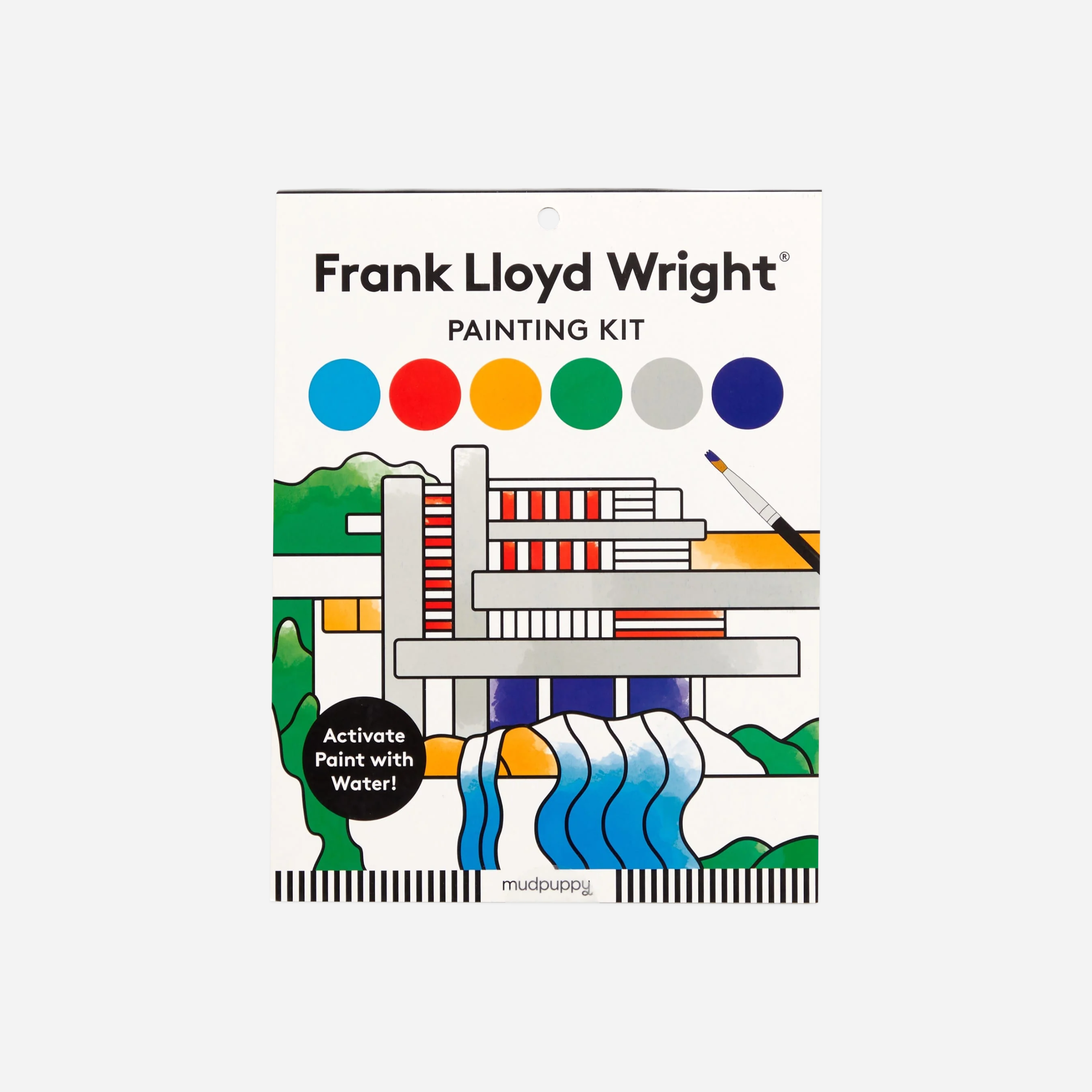 Piešimo rinkinys. Frank Lloyd Wright Painting Kit
