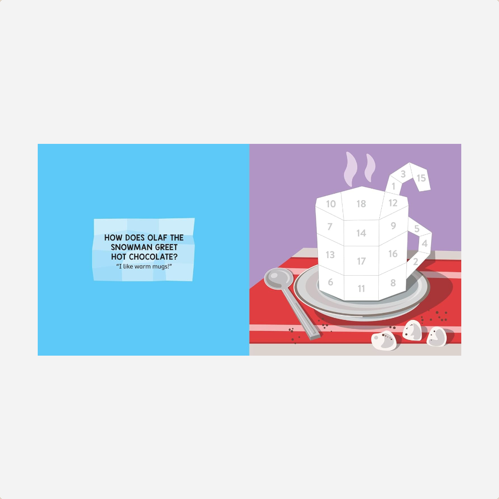 Knyga. My First Paint by Sticker Happy Christmas