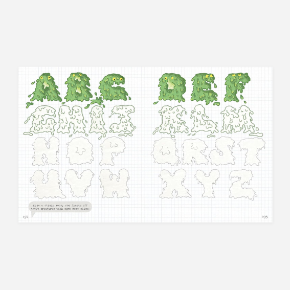 Knyga. Groovy Hand Lettering Workbook