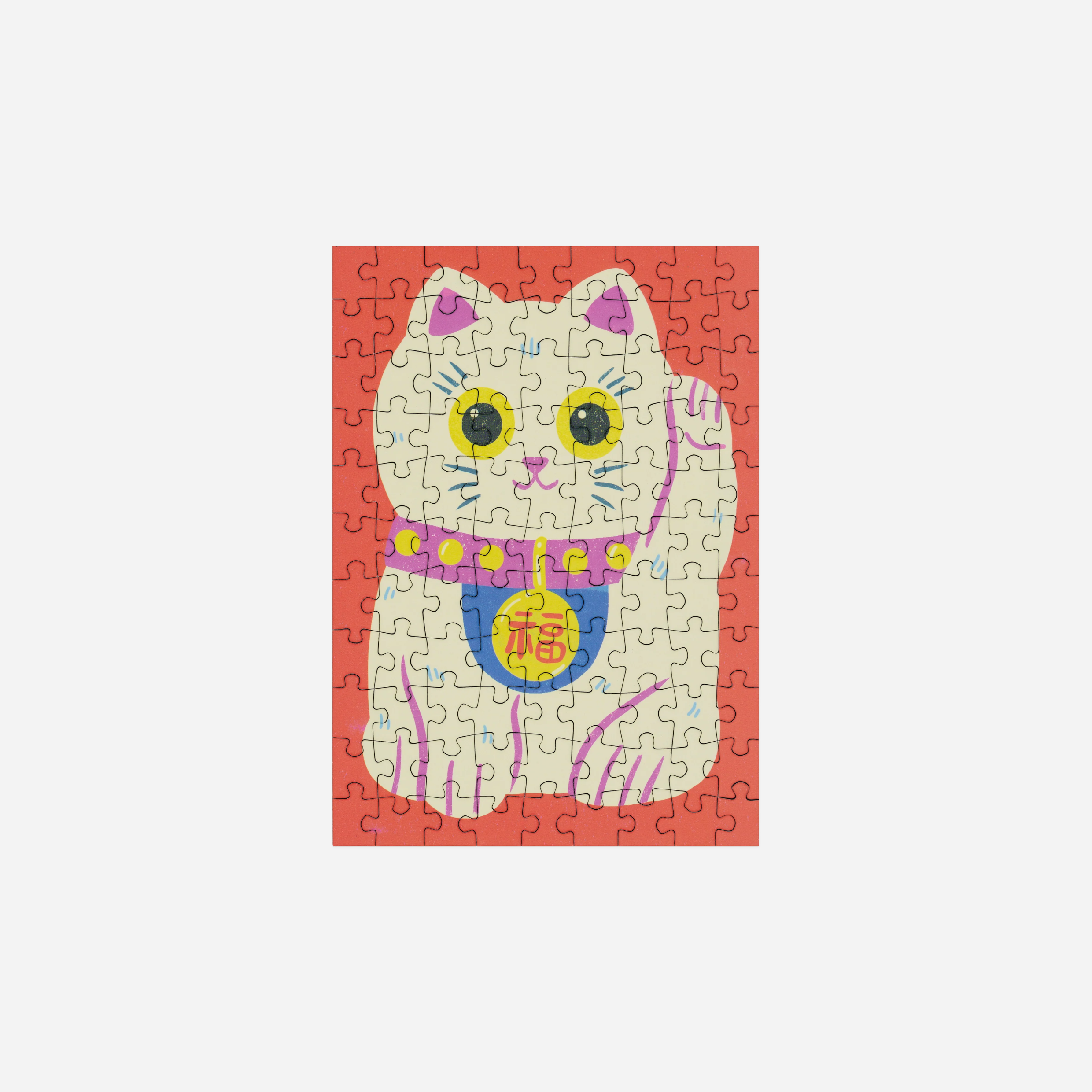 Dėlionė. 99 Piece Mini Jigsaw [Lucky Cat]