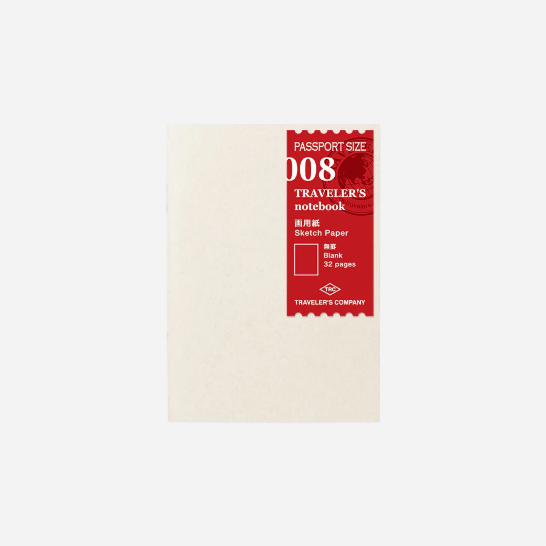 Užrašinės papildymas. TN Passport 008 Refill [Sketch Paper]