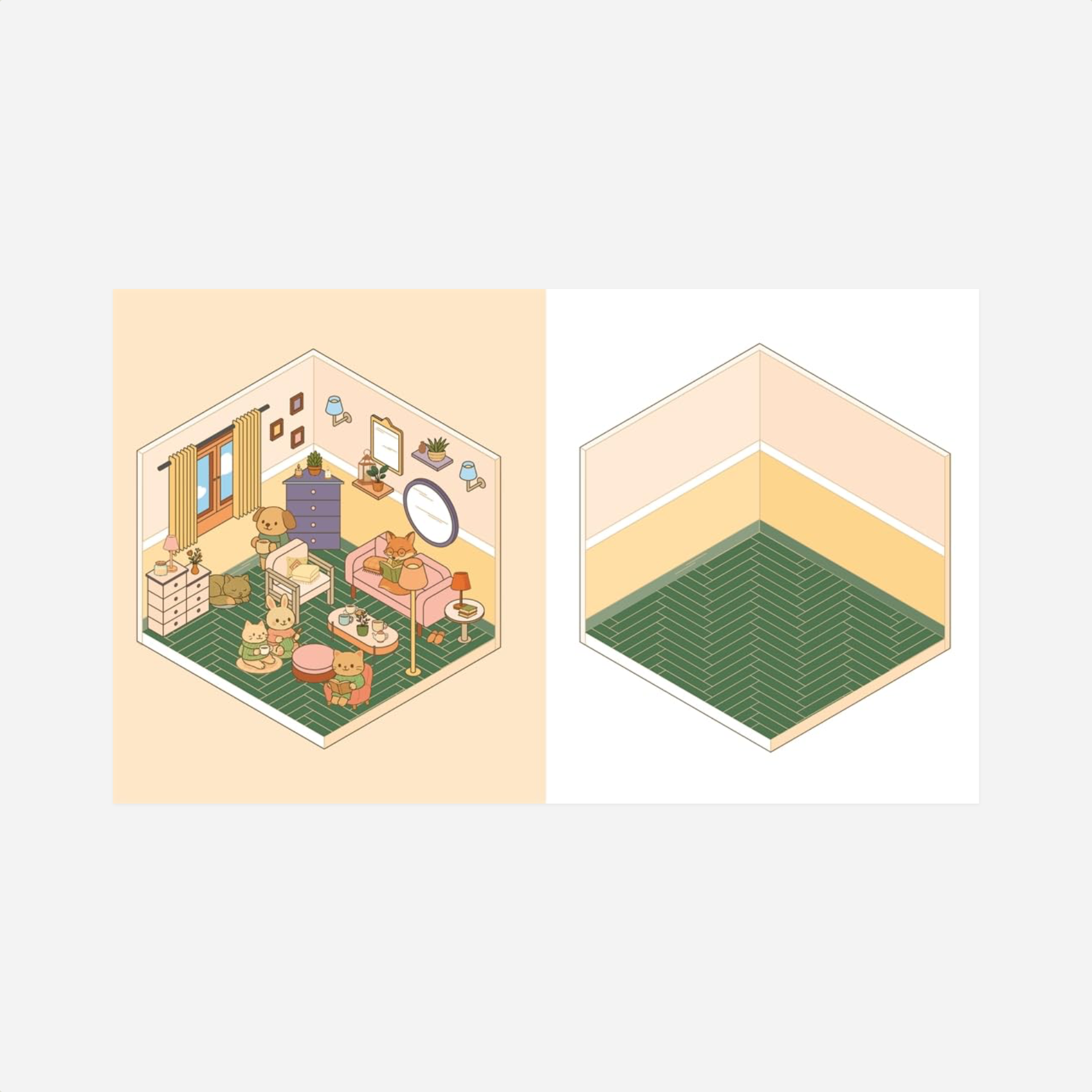 Knyga. Cute'n'Cozy Sticker Therapy [Homes]