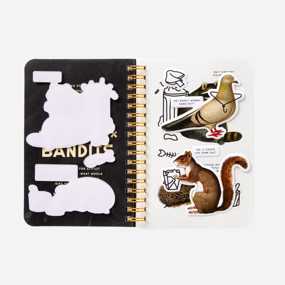 Knyga. Trash Bandits Sticker Book