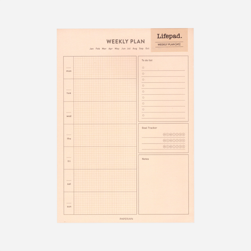 Planuotė. Lifepad [A5] Planner