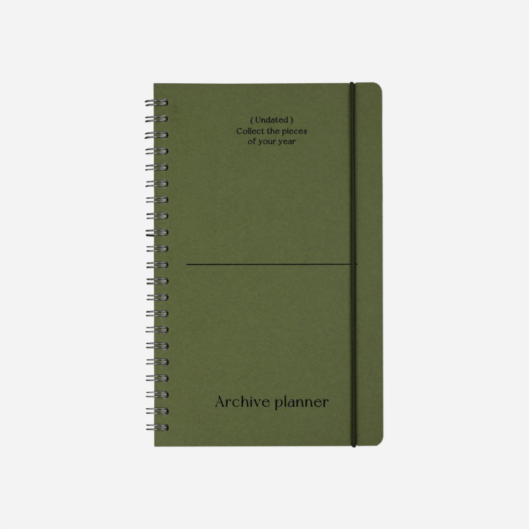 Planuotė. Archive Undated Weekly Planner