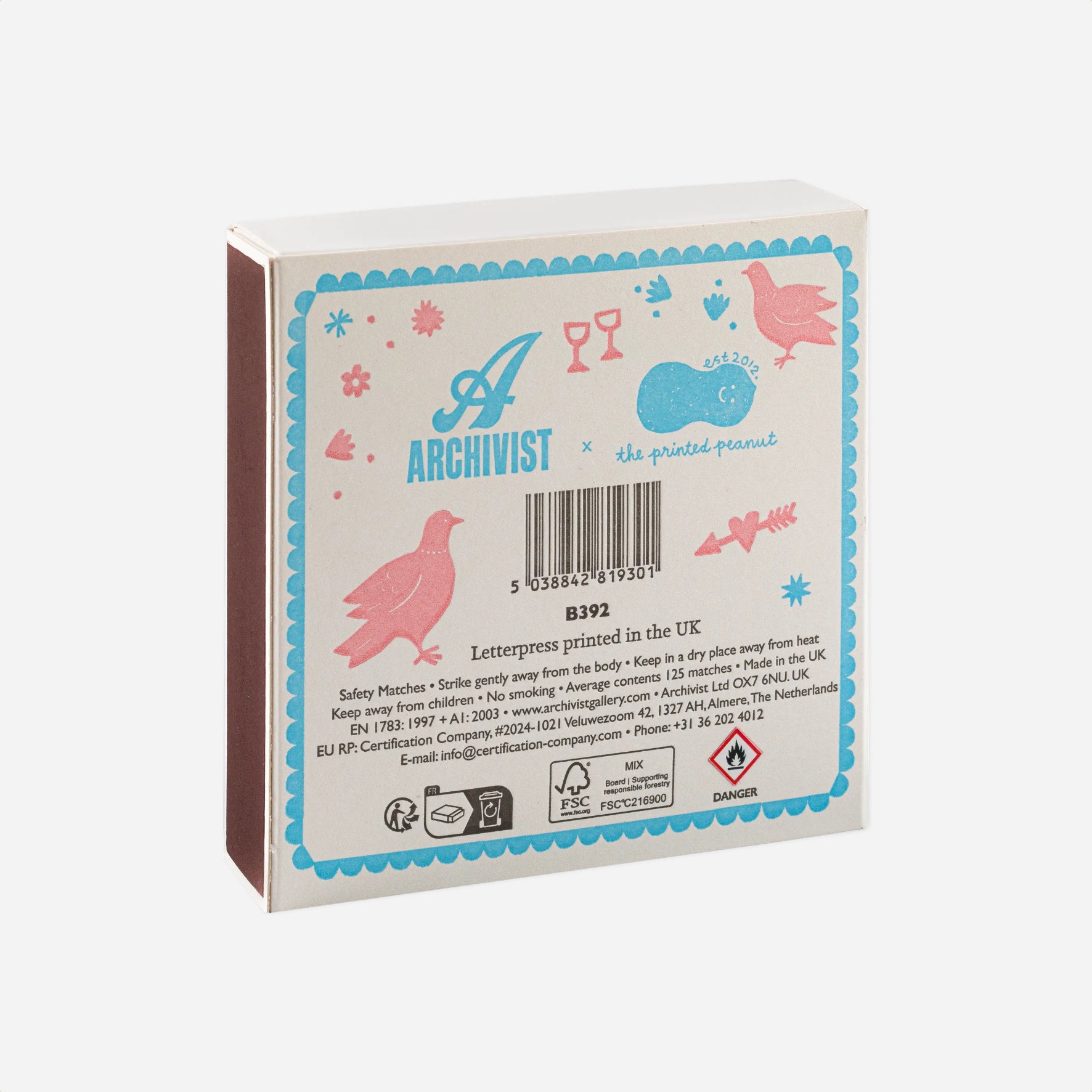 Degtukai. Dove Perfect Matches