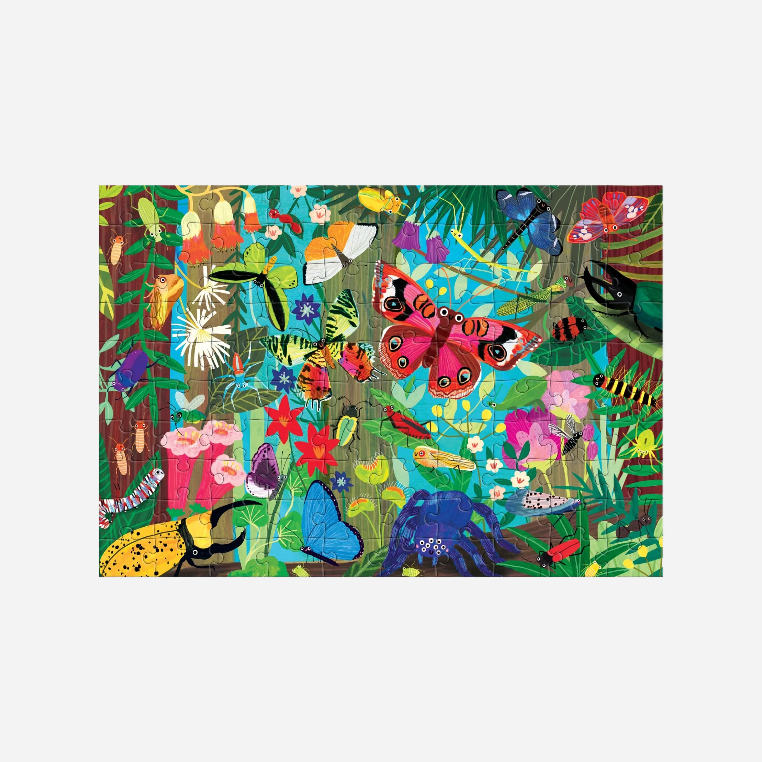 Dėlionė. Bugs & Butterflies