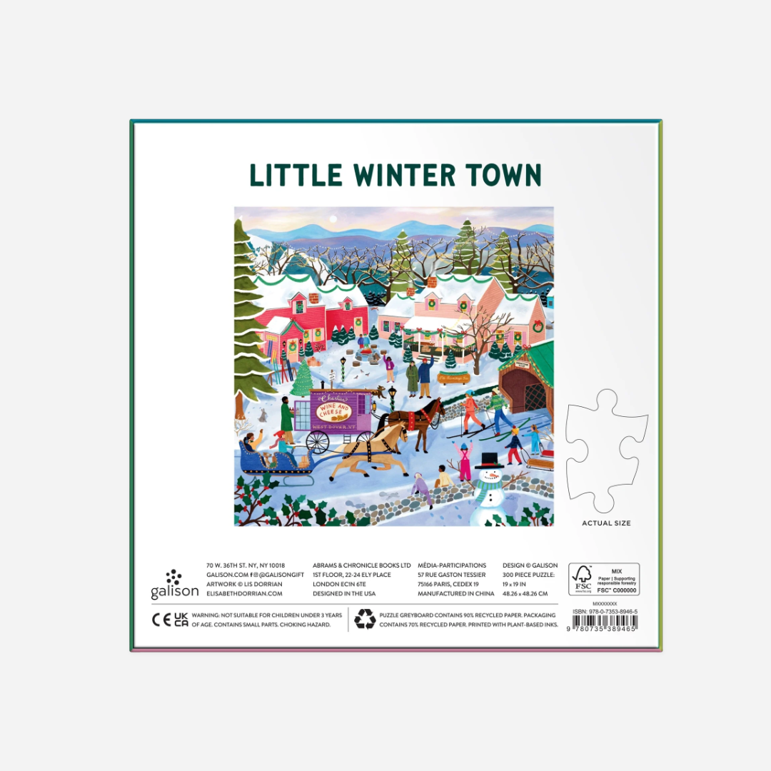 Dėlionė. Little Winter Town [300 detalių]