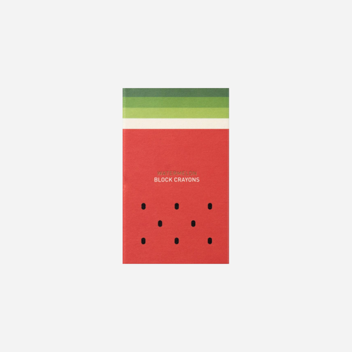 Vaškinės kreidelės. Crayon Block [Watermelon]