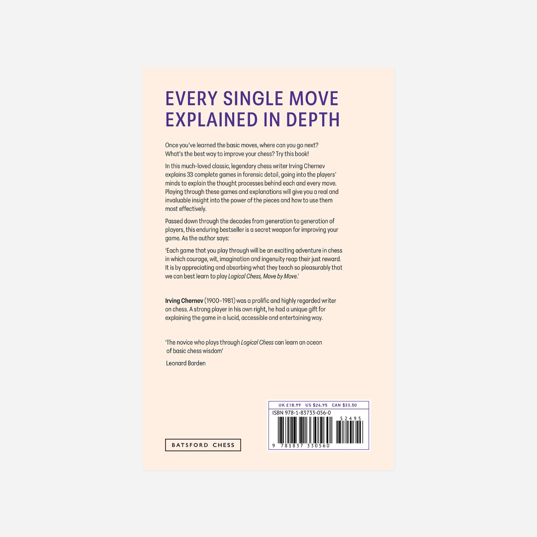 Knyga. Logical Chess: Move by Move