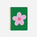 Užrašinė. Daisy Dot Mini Spiral Notebook [Green]