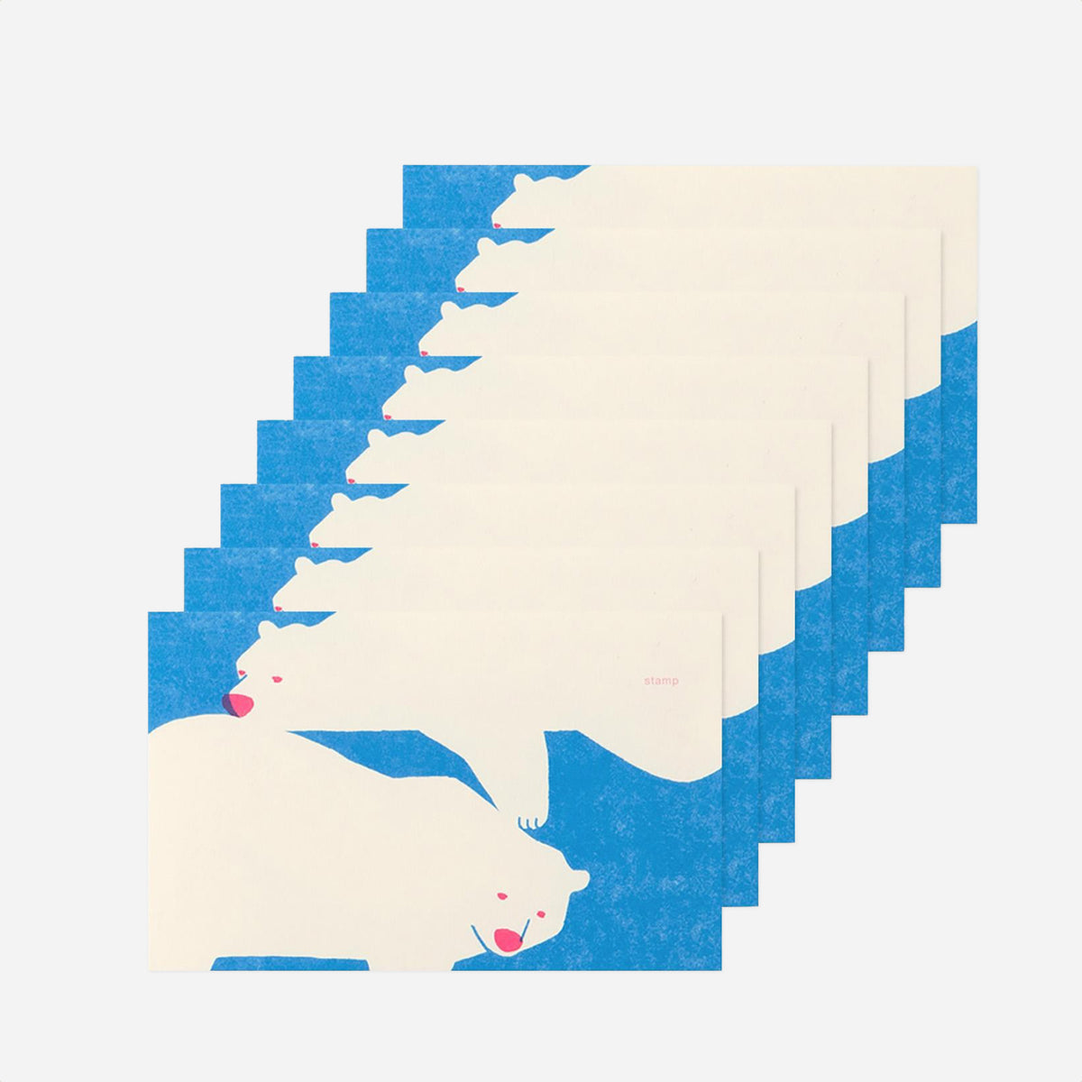 Vokų rinkinys. Kimagure Easy&Cozy Envelope [White Bear]
