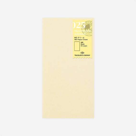 Užrašinės papildymas. TN Regular 025 Refill [MD Paper Cream]