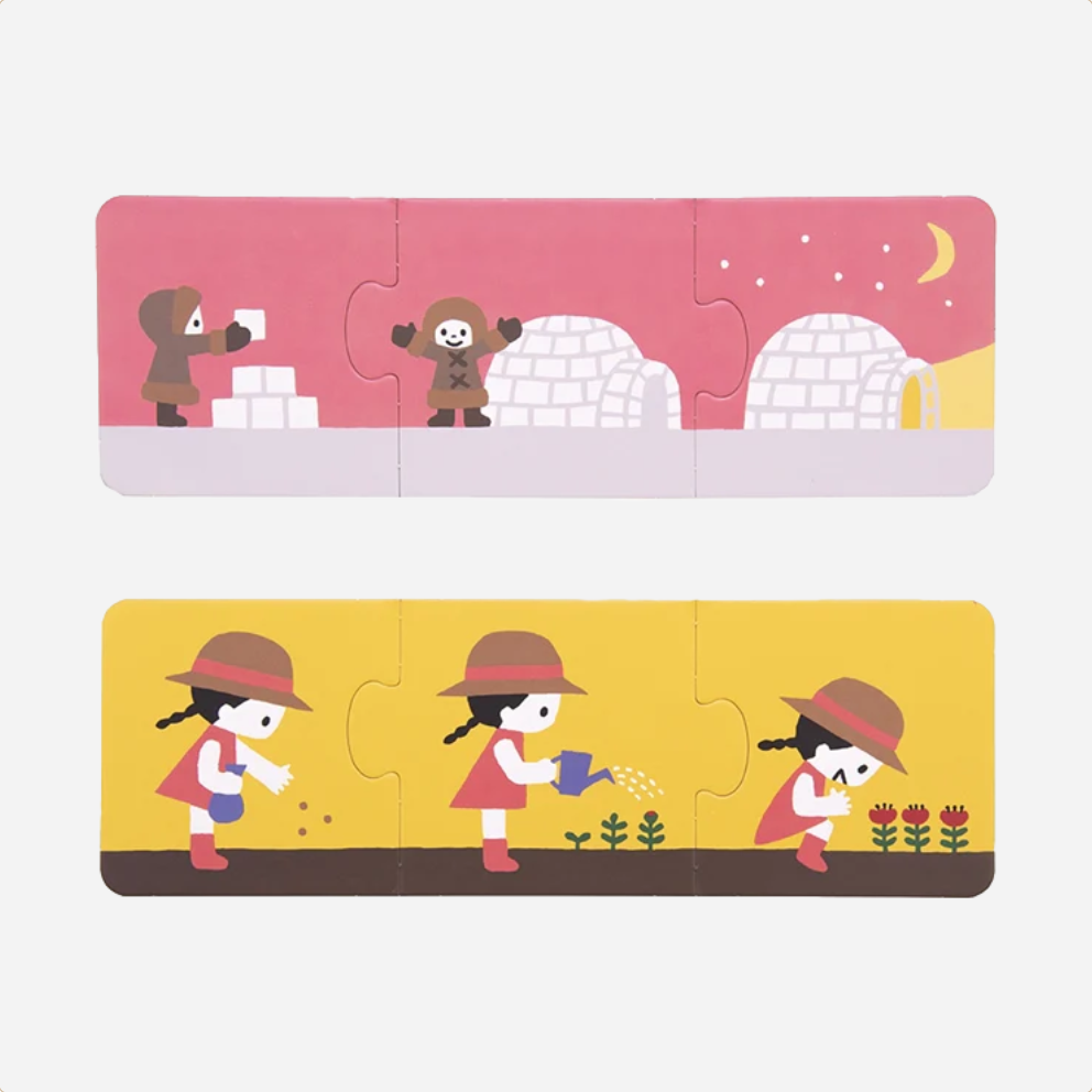 Delionė. My First Story Puzzle Nature