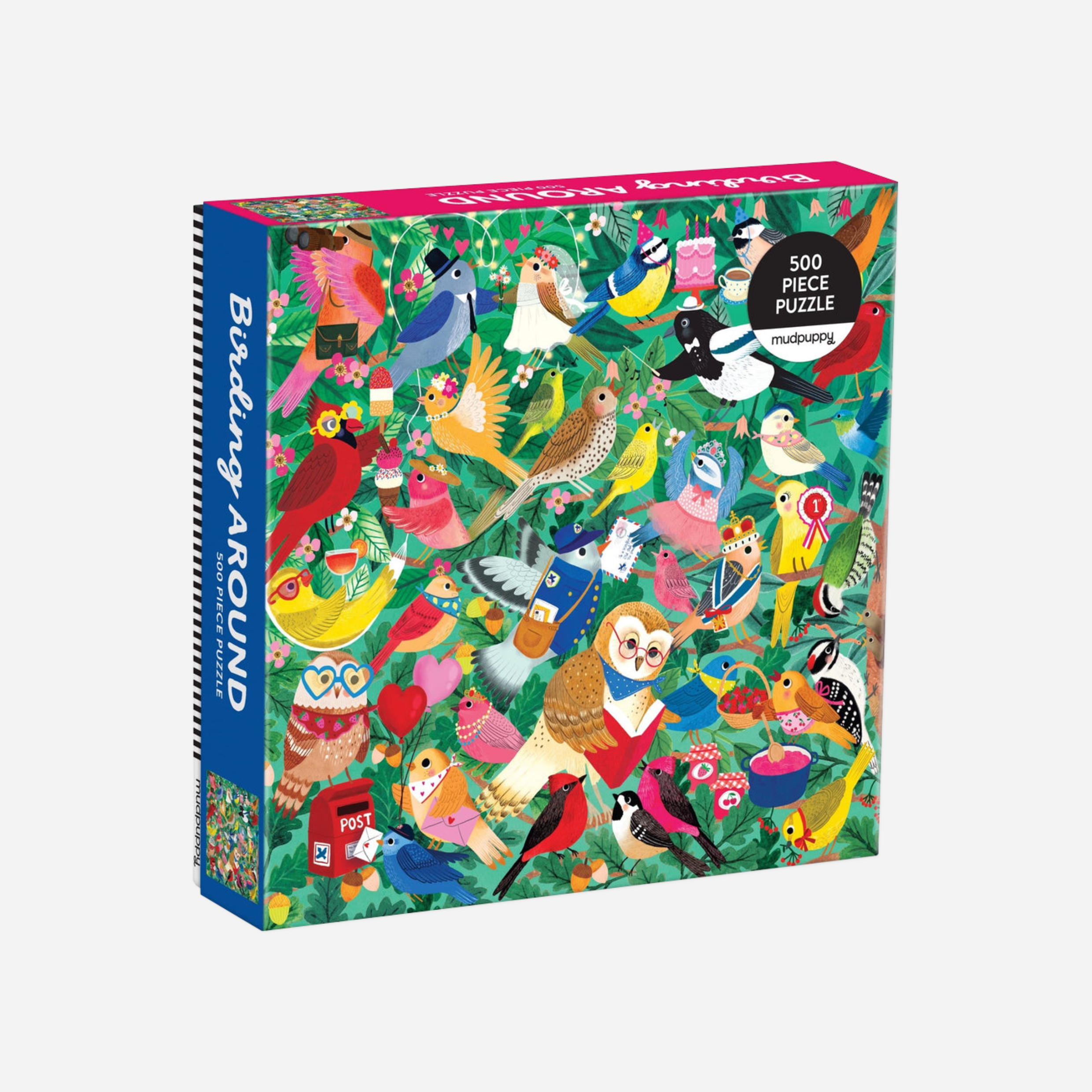 Dėlionė. Birding Around Family Puzzle