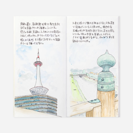 Užrašinės papildymas. TN Regular 027 Refill [Watercolor Paper]