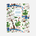 Knyga. Swedish Modern: A Colouring Book of Magical Interiors: Estrid