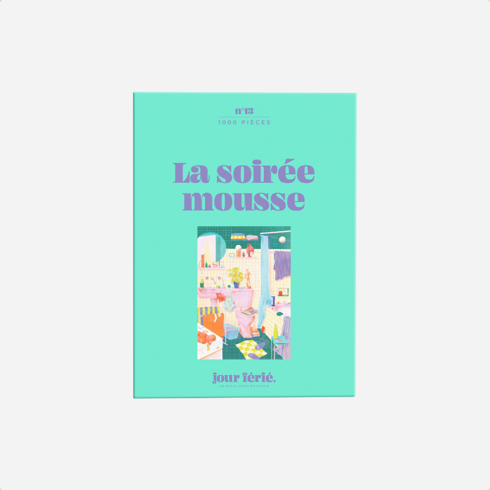 Dėlionė. La soirée mousse