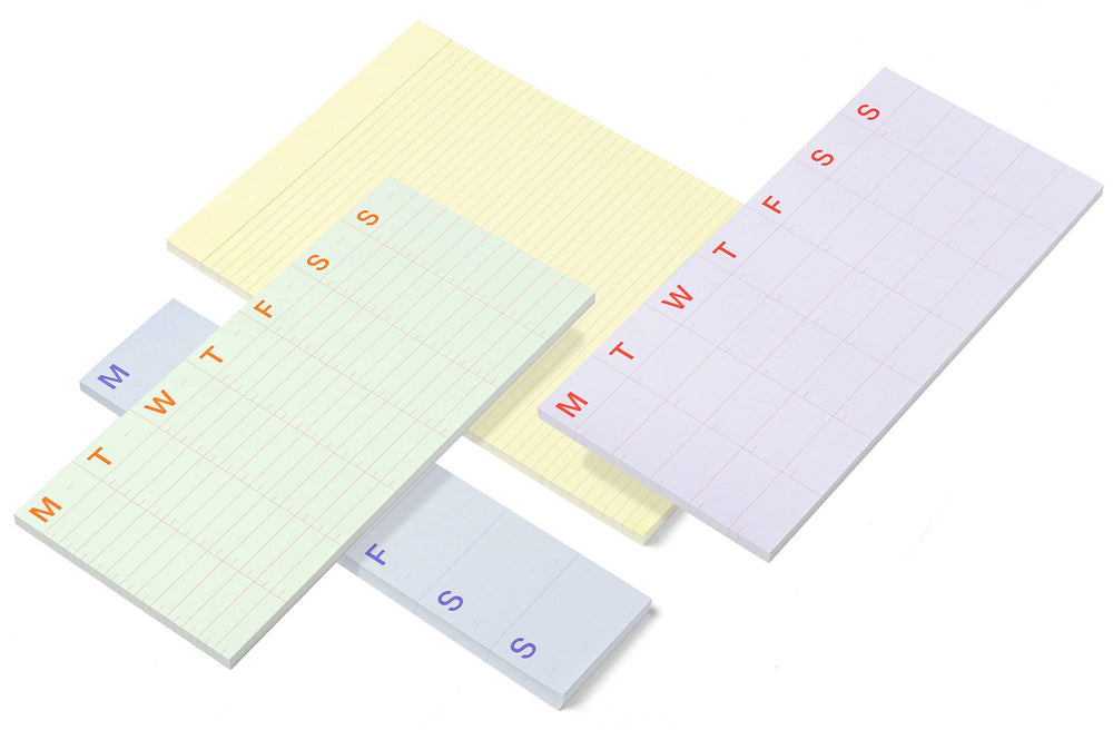 Planavimo blokas. Notepad Large [Weekly]