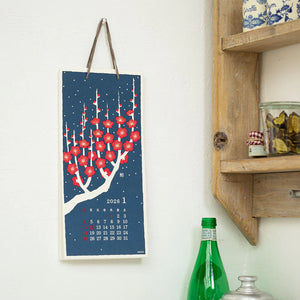 Sieninis kalendorius. Echizen Washi [L] Flower 2026