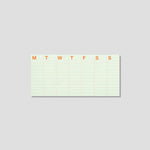 Užrašinė blokas. Notepad Large [Time-block]