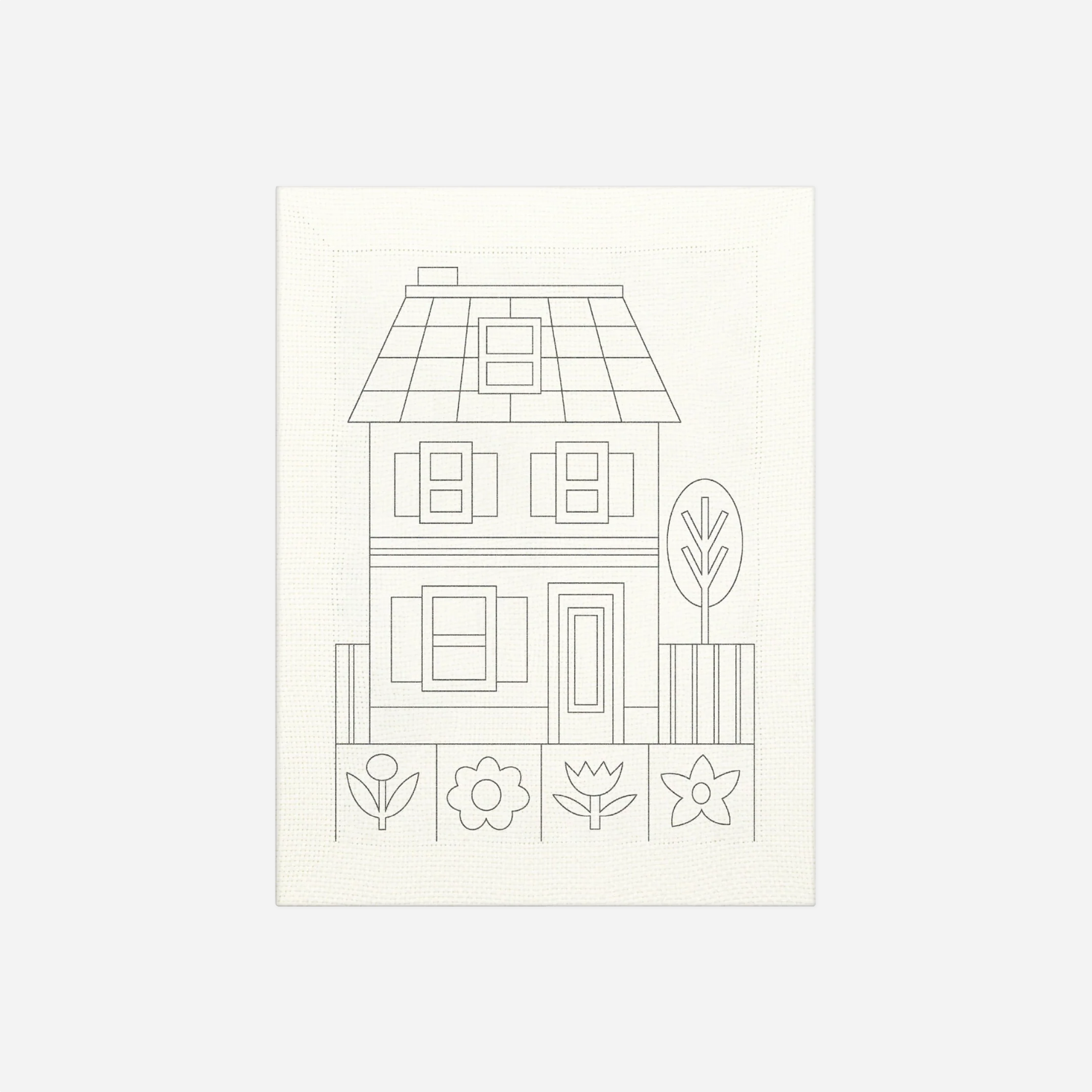 Siuvinėjimo rinkinys. Punch Needle Kit [Cottage]