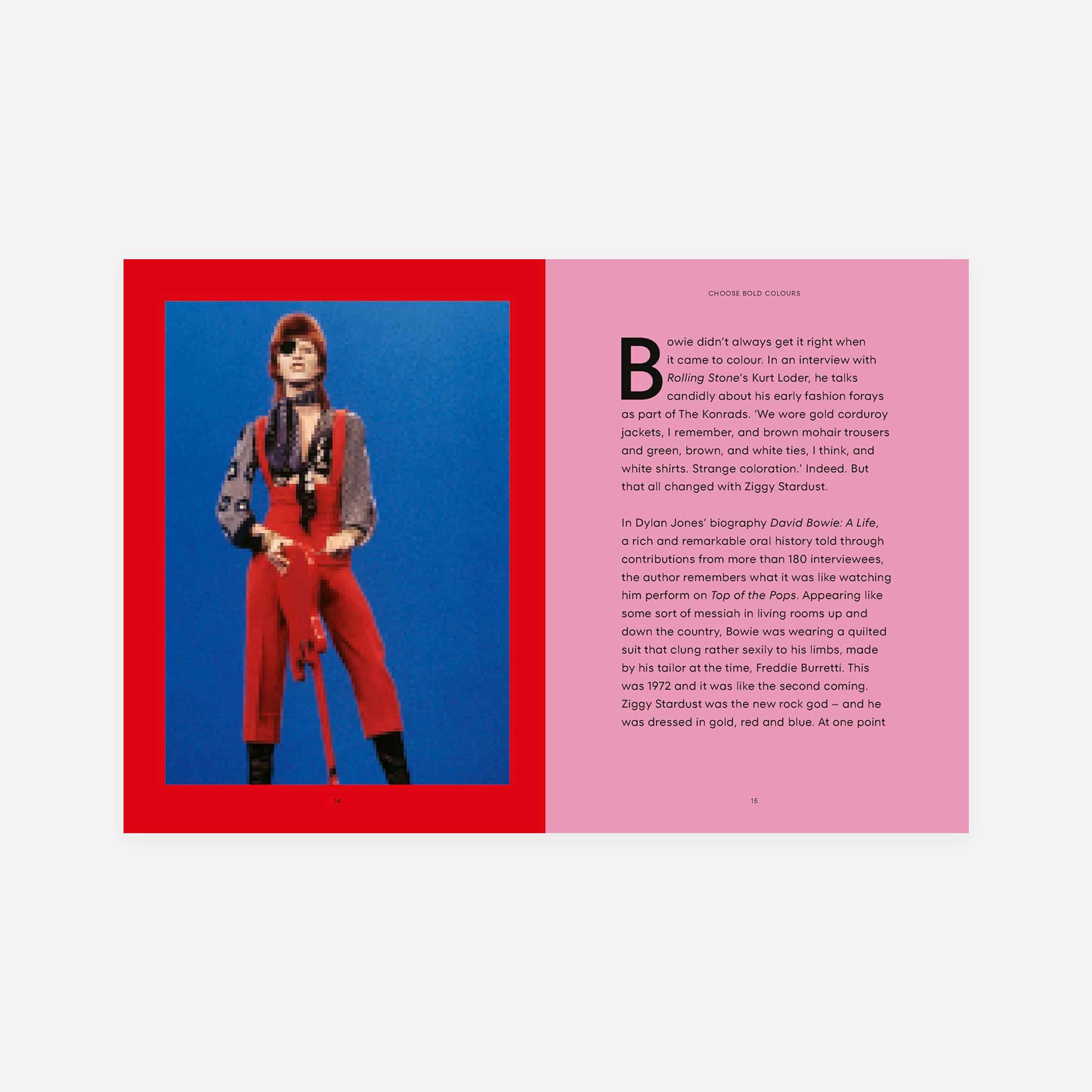 Knyga. BOWIE His Style Principles