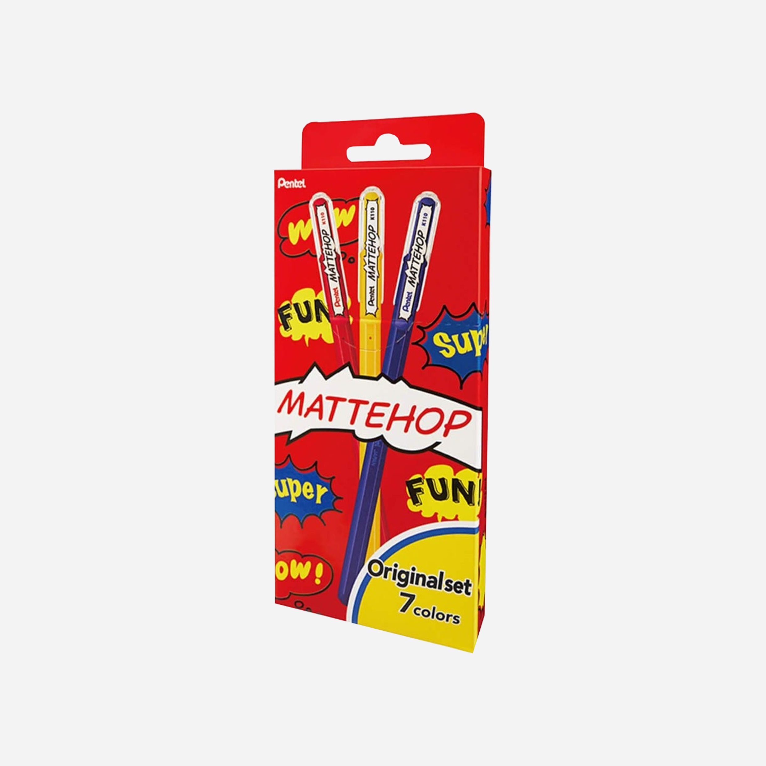 Rašikliai. Mattehop Gel Pen [Original Set]