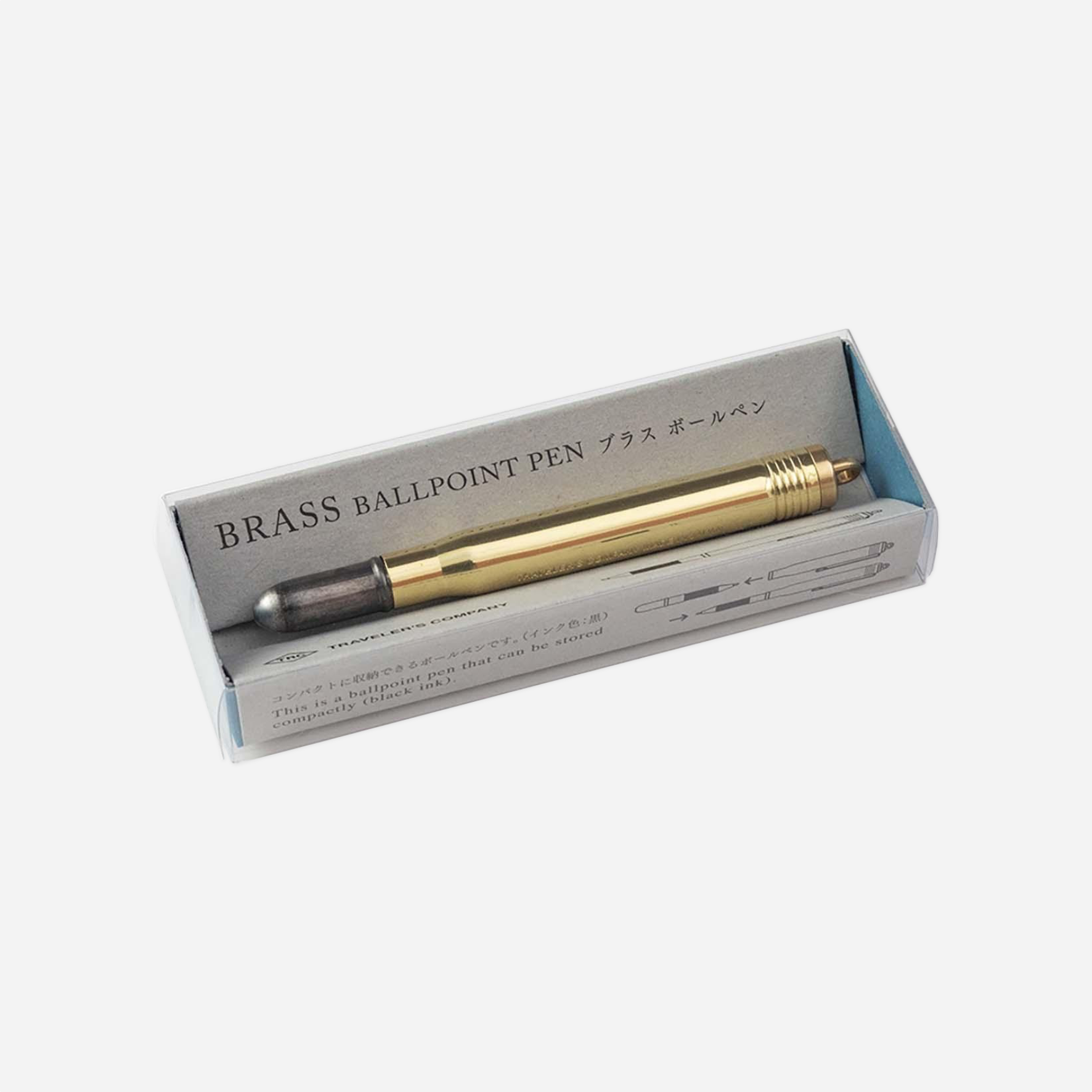 Rašiklis. TRC BRASS Ballpoint Pen [Solid Brass]