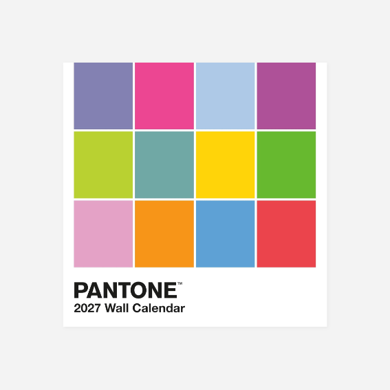 Kalendorius. PANTONE Wall Calendar 2027