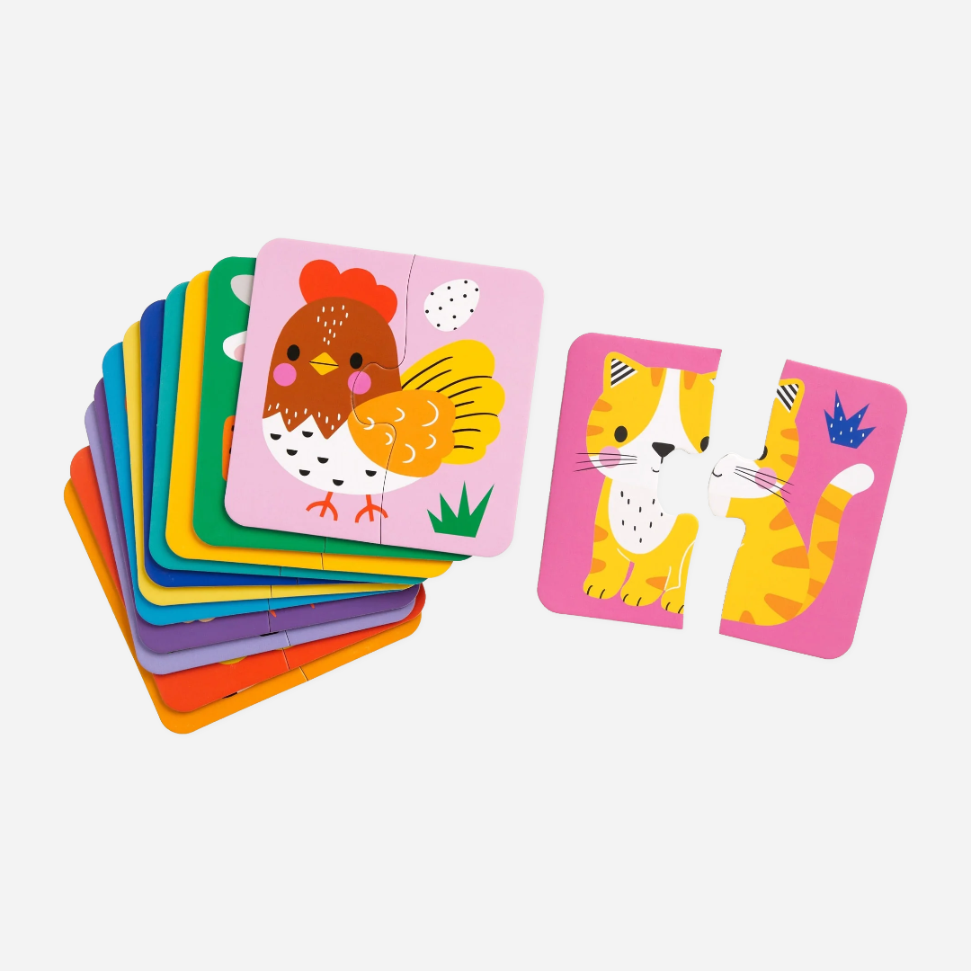 Dėlionė. My First Animals 2pc Match-up Puzzle